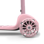 Highwaykick 3S Hulajnoga z systemem sterowania 2w1 i kółkami LED składana 3+ Rose / Scootandride