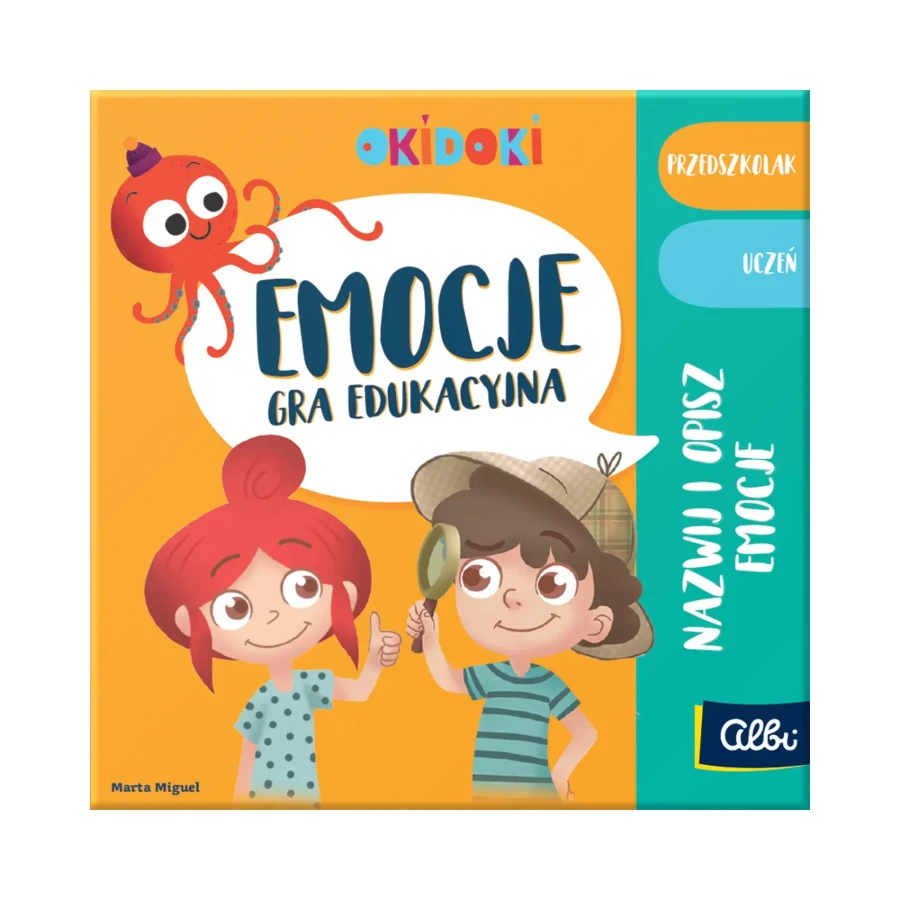 Gra edukacyjna „Emocje” - OKIDOKI / Albi
