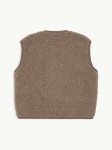 Kamizelka merino dla dorosłych - hazelnut / Happymess