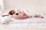 Poduszka ciążowa uniwersalna NEST - herbaciana róża / Puuki