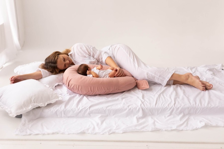 Poduszka ciążowa uniwersalna NEST - herbaciana róża / Puuki