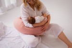 Poduszka ciążowa uniwersalna NEST - herbaciana róża / Puuki