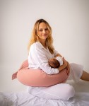 Poduszka ciążowa uniwersalna NEST - herbaciana róża / Puuki