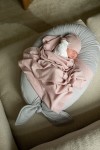 Poduszka ciążowa uniwersalna NEST - jasny szary / Puuki