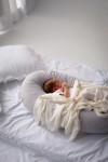 Poduszka ciążowa uniwersalna NEST - jasny szary / Puuki