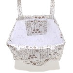 Shopper Bag z kieszonką BANDANA CREAM / La Millou
