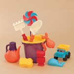 B. Ready Beach Bag – torba z akcesoriami do piasku - pomarańczowa / B.Toys