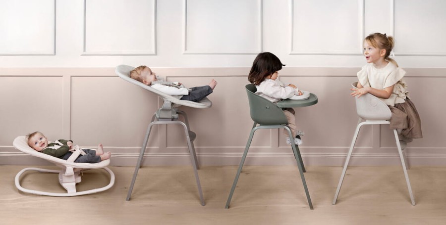 Leżaczek dla noworodka Newborn Seat GRACE - Powder Pink / Elodie Details
