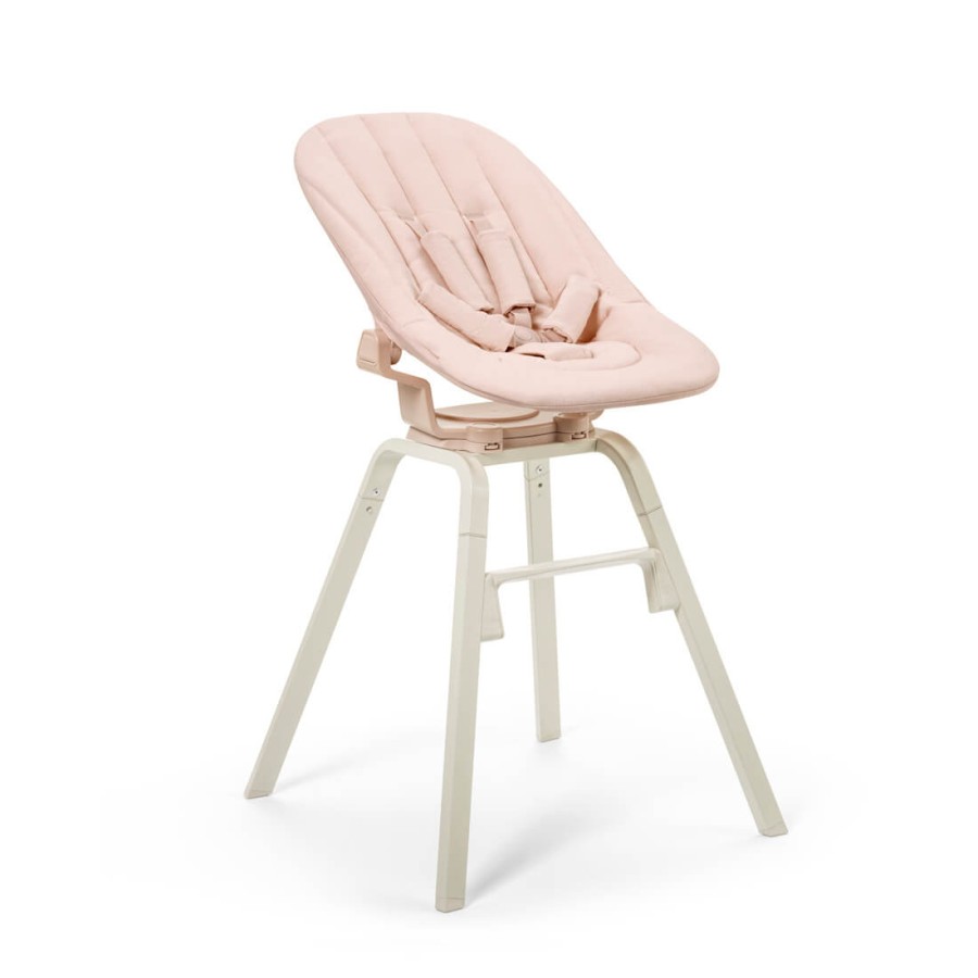 Leżaczek dla noworodka Newborn Seat GRACE - Powder Pink / Elodie Details