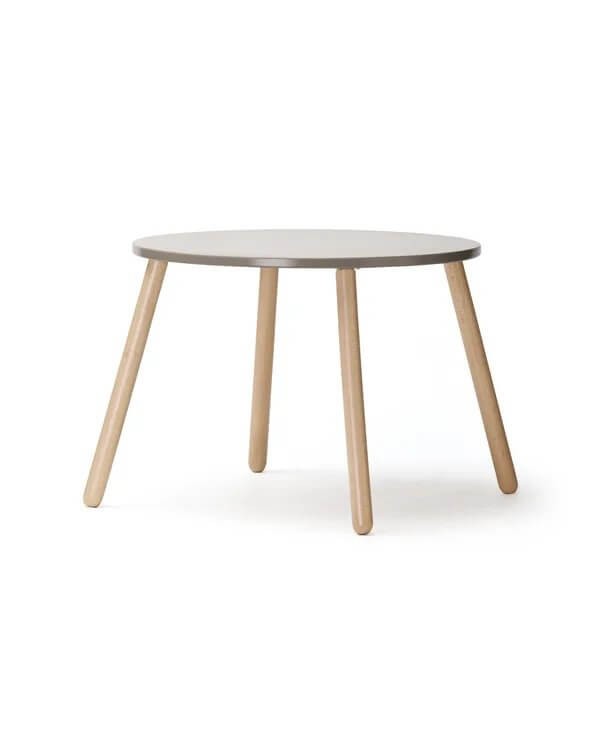 Zestaw mebli stół + krzesełka KID'S BASE - Brąz / Kid's Concpet