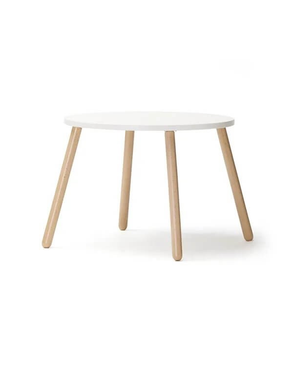 Zestaw mebli stół + krzesełka KID'S BASE - Biel / Kid's Concpet