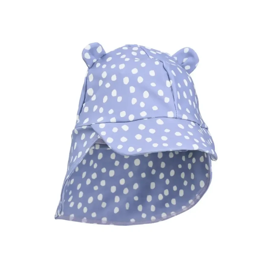 Kapelusz kąpielowy Senia z filtrem UV - dot, dusty lavender / Liewood