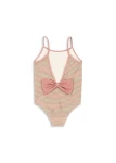 Jednoczęściowy strój kąpielowy Bowwow - blush stripe / Konges slojd