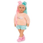 Lalka LUMI 46cm - Dwukolorowe proste włosy / OurGeneration