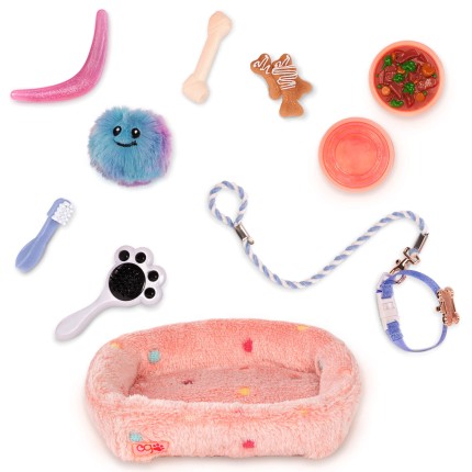 Zestaw akcesoriów - Puppy Care & Play - Legowisko dla pieska / OurGeneration