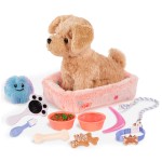 Zestaw akcesoriów - Puppy Care & Play - Legowisko dla pieska / OurGeneration