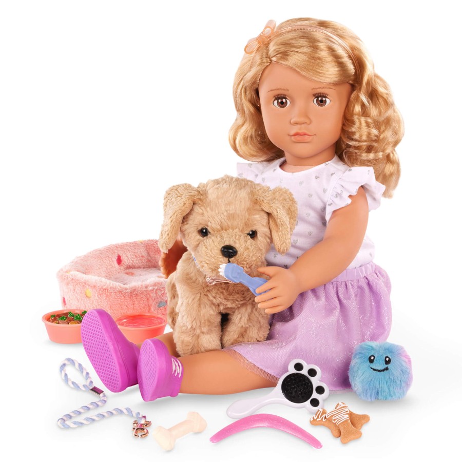 Zestaw akcesoriów - Puppy Care & Play - Legowisko dla pieska / OurGeneration