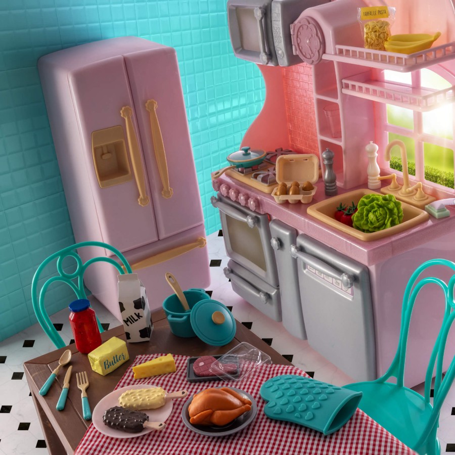 Kuchnia z wyposażeniem dla lalek - Gourmet Kitchen Set / OurGeneration