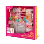 Kuchnia z wyposażeniem dla lalek - Gourmet Kitchen Set / OurGeneration
