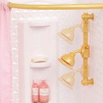 Zestaw mebli dla lalki - Łazienka z wyposażeniem - Sweet Bathroom Set / OurGeneration