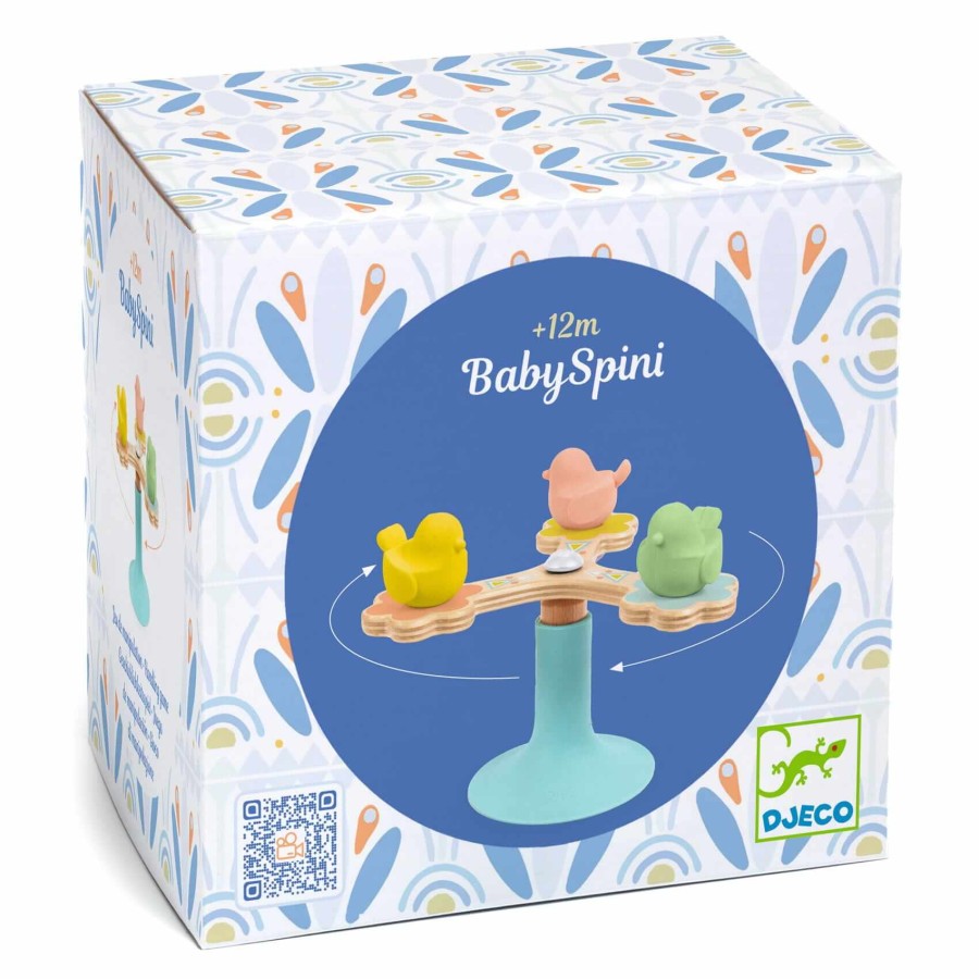 Zabawka wczesnorozwojowa BABY SPINI / Djeco