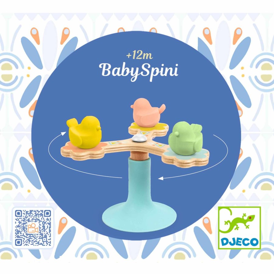 Zabawka wczesnorozwojowa BABY SPINI / Djeco