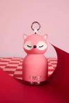Butelka termiczna ze słomką Mini Bestie, 200 ml - Różowy Lis / Asobu