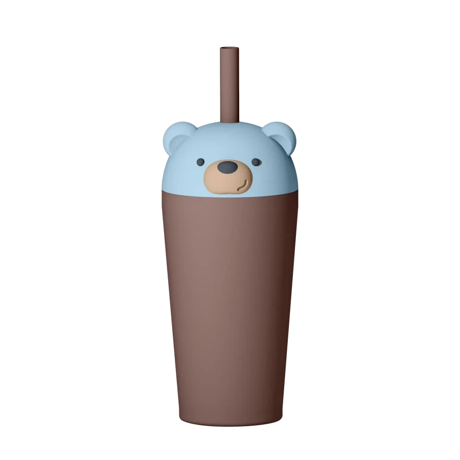 Kubek termiczny Bestie Tumbler, 720 ml - Niedźwiedź / Asobu