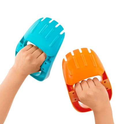 Sand Diggers - łopatki, grabki do piasku w kształcie zwierzęcych łapek / B.toys