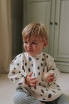 Śliniak z długim rękawem - dalmatian dots grande / Elodie Details