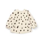 Śliniak z długim rękawem - dalmatian dots grande / Elodie Details