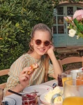 Okulary Oval Apricot Polarized 5-10 / Olivio & Co