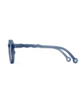 Okulary Oval Navy Blue Polarized 10+ / Olivio & Co