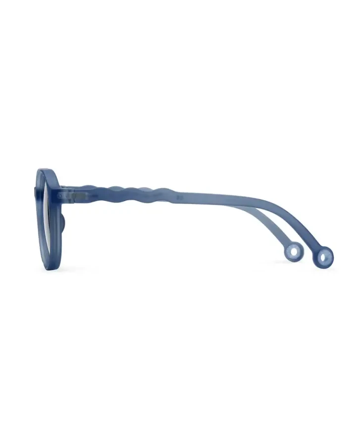 Okulary Oval Navy Blue Polarized 10+ / Olivio & Co