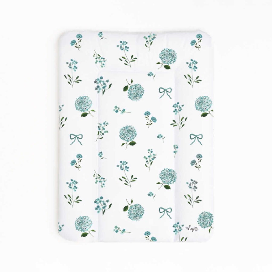 Przewijak miękki BLUE FLOWERS / Layette