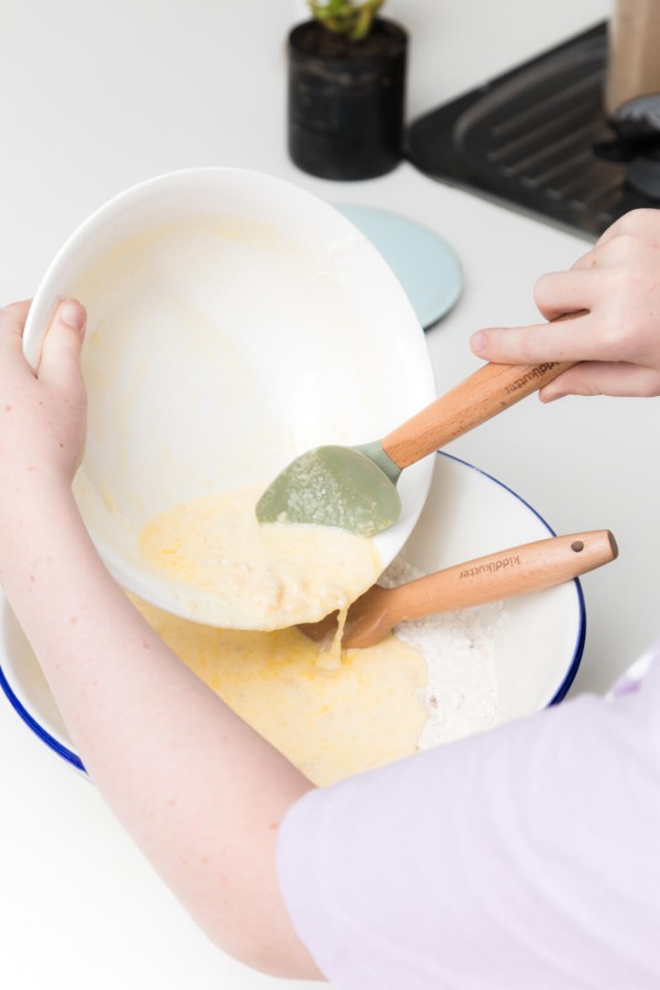 Zestaw kuchenny dla dzieci 4 el. łopatka, trzepaczka, szpatułka, tłuczek / KiddiKutter