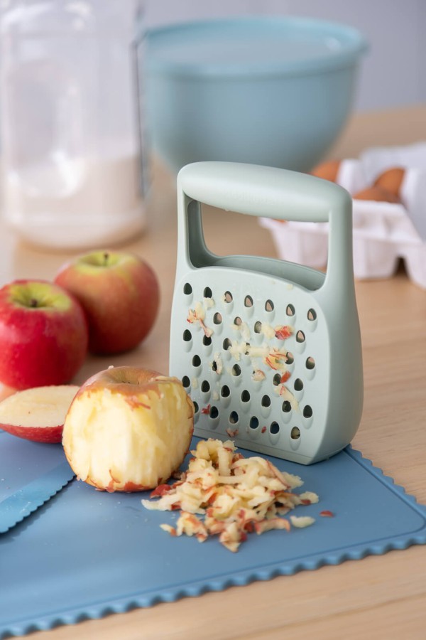 Tarka dla dzieci bez ostrych krawędzi z rękawicą ochronną / KiddiKutter