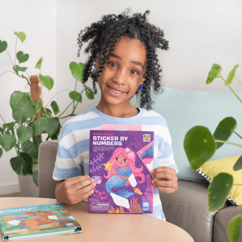 Wyklejanie po numerach - Syrenki / Tiger Tribe