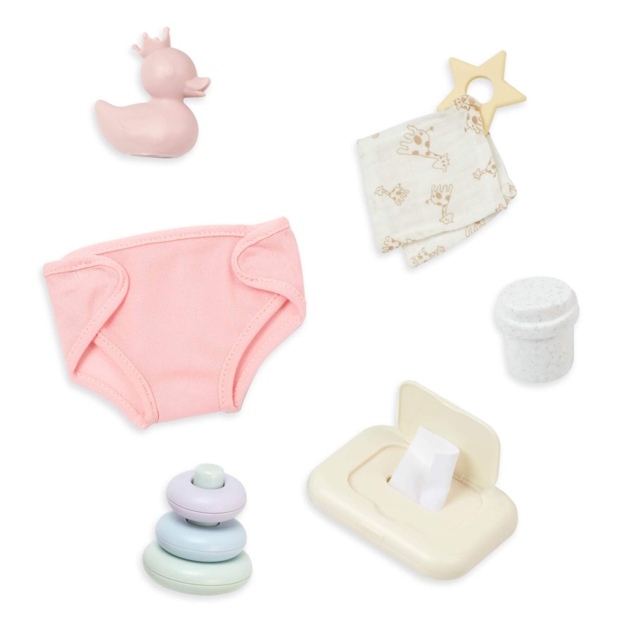 Lalka niemowlę z wózkiem gondolą i akcesoriami / LullaBaby