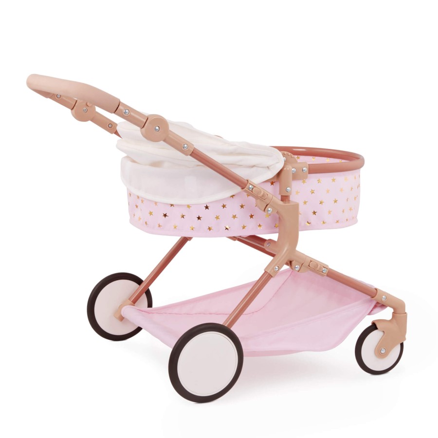 Lalka niemowlę z wózkiem gondolą i akcesoriami / LullaBaby