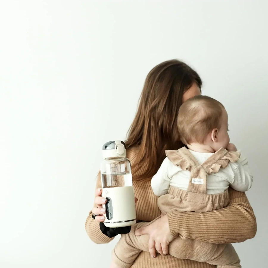 Przenośny podgrzewacz MyBabyBottle do butelek, wody i mleka - White / MyBabyBottle