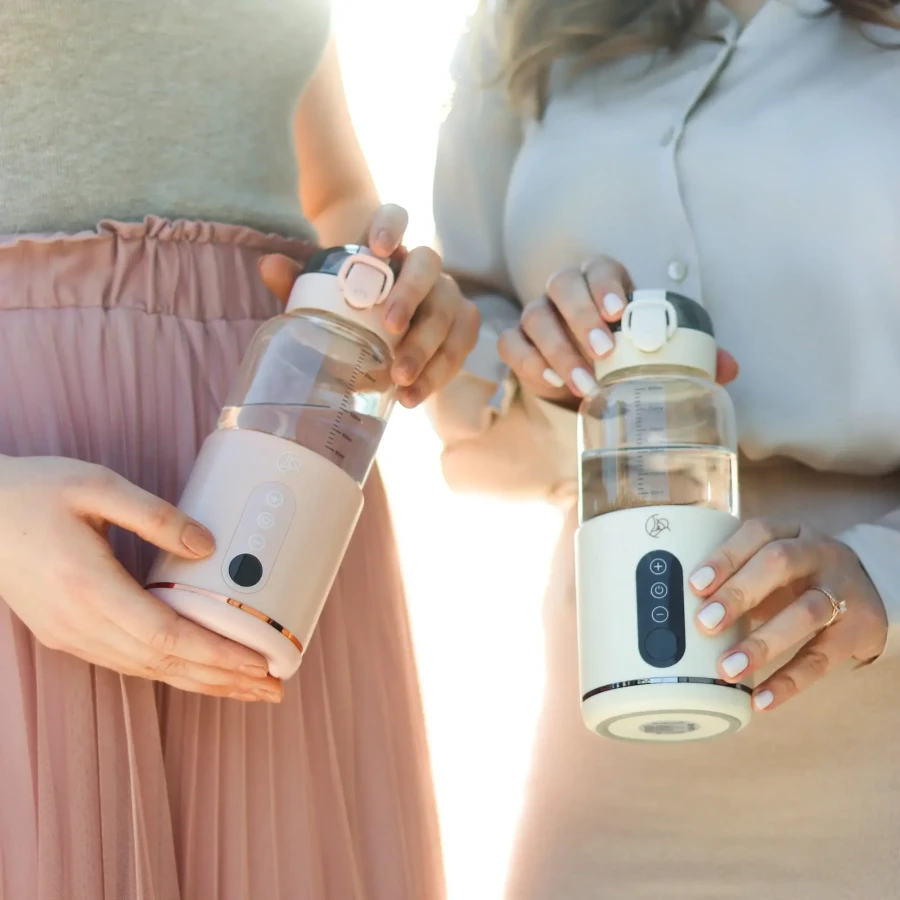 Przenośny podgrzewacz MyBabyBottle do butelek, wody i mleka - White / MyBabyBottle