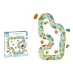 Puzzle do kąpieli Tor ze zwierzątkami 18m+ / Janod