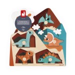 Puzzle muzyczne Dinozaury 18m+ / Janod