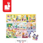 Puzzle w walizce Rytm dnia 24 elementy 3+ / Janod