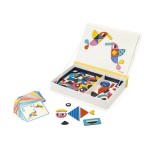 Magnetyczna układanka Kształty Magnetibook 3+ / Janod