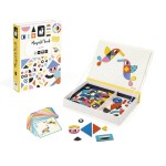 Magnetyczna układanka Kształty Magnetibook 3+ / Janod