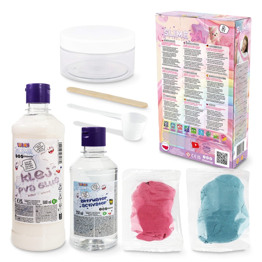 Zestaw DIY Slime - fluffy XL / Tuban