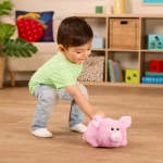 Wędrująca Świnka z odgłosami do nauki raczkowania - Oink n’ Waddle Pig / Battat