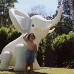Dmuchany zraszacz gigant - Eli the Elephant / Sunny Life
